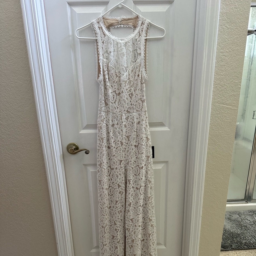 Lulus lace jumpsuit